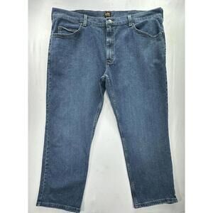 Lee Regular Fit 5-Pocket Denim Jeans Blue Men 46/29